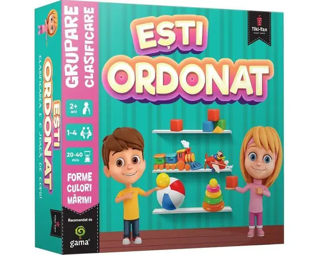 Joc educativ: Esti ordonat. Grupare, Clasificare