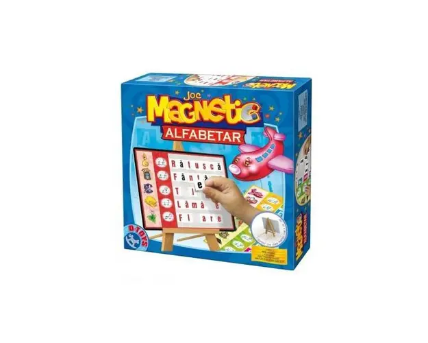 Joc magnetic. Alfabetar