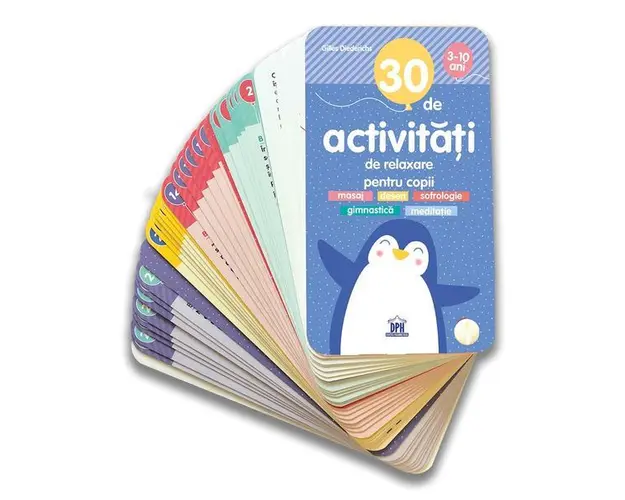 Joc pentru copii cu 30 activitati de relaxare, 7Toys
