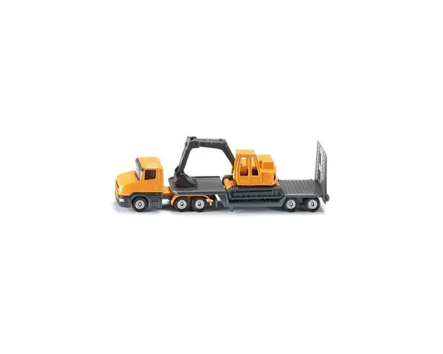 Jucarie - Camion cu remorca si excavator, SIKU 1611
