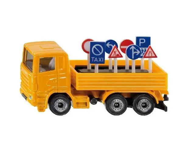 Jucarie - Camion cu semne de circulatie, SIKU 1322