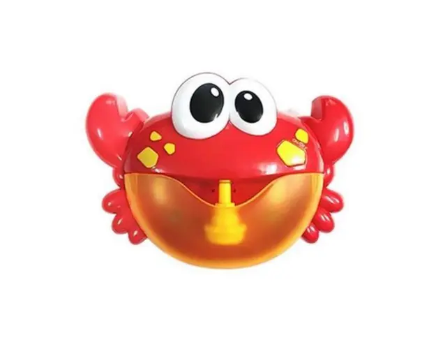Jucarie de baie muzicala cu baloane de sapun -Crab