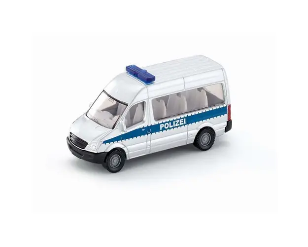 Jucarie - Macheta auto Mercedes Benz Sprinter Politie, SIKU 0804