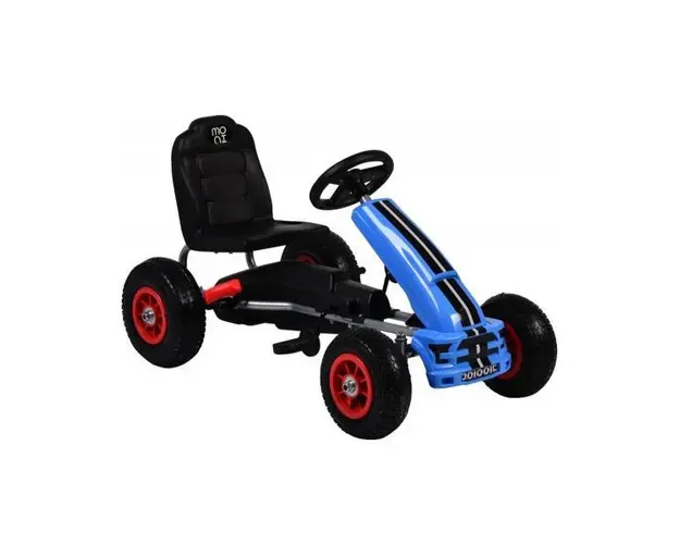 Kart cu pedale si roti gonflabile Nevada Blue 3 ani +