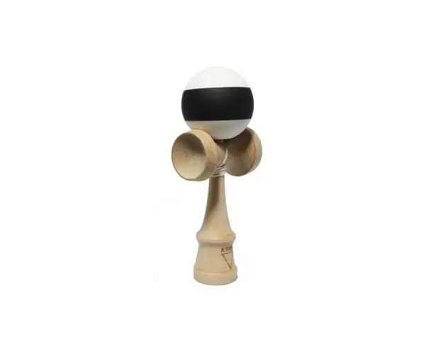 Kendama Krom Rubber Stripes (alb+negru)