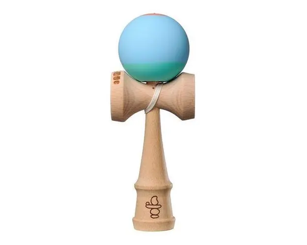 Kendama USA Pro Model. Colin Sander. Bleu+vernil