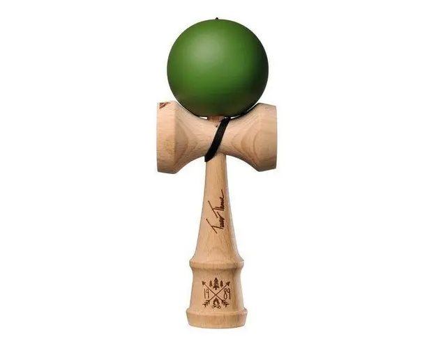 Kendama USA Pro Model. Turner Thorne. Verde Kaki