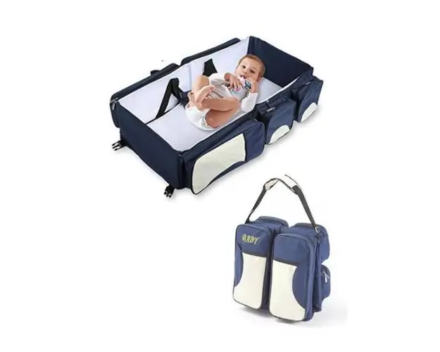 Kit de calatorie pentru bebelusi - Geanta cu accesorii 3 in 1