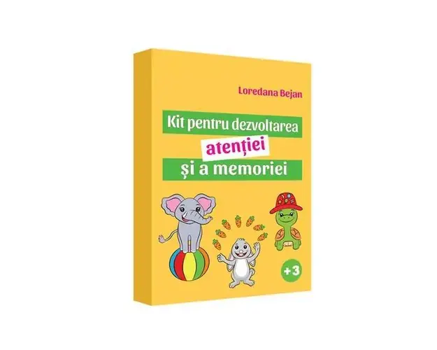 Kit pentru dezvoltarea atentiei si a memoriei, 7Toys