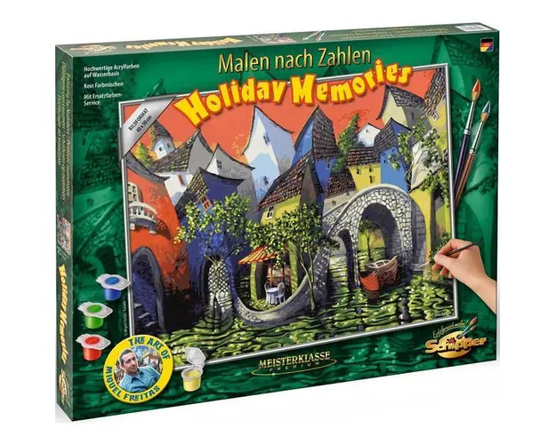 Kit pictura pe numere. Holiday Memories