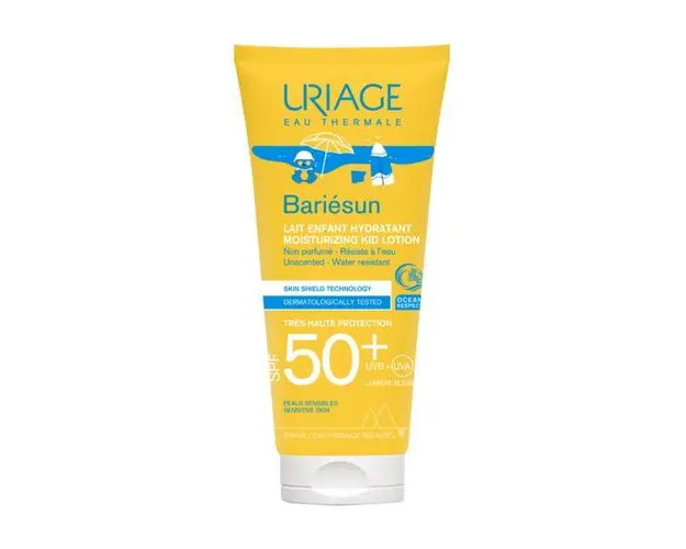 Lapte de protectie solara cu SPF 50+ pentru copii Bariesun, Uriage, 100 ml