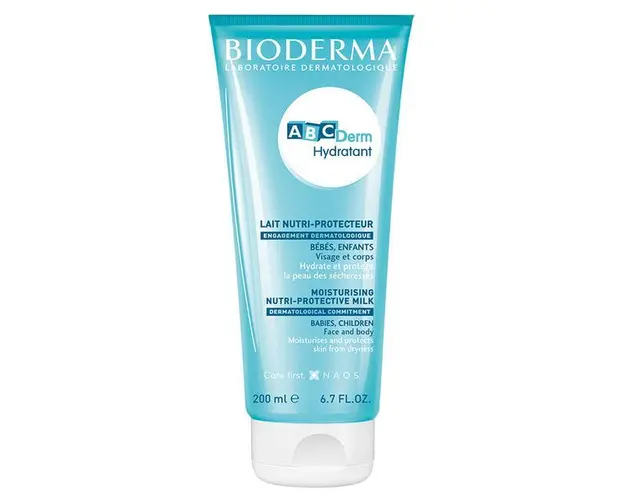 Lapte hidratant ABCDerm, Bioderma, 200 ml