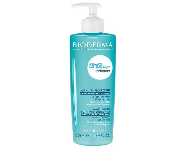 Lapte hidratant ABCDerm, Bioderma, 500 ml