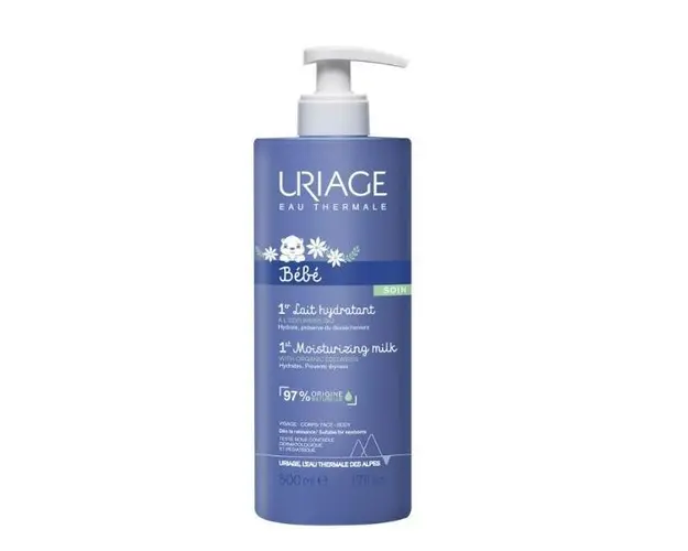 Lapte hidratant Bebe, Uriage, 500 ml