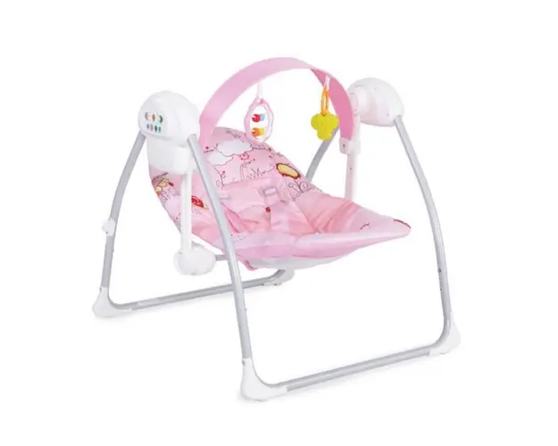 Leagan electric bebelusi Cangaroo Party Green Roz