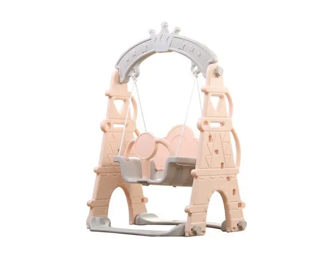 Leagan pentru copii interior exterior Roz