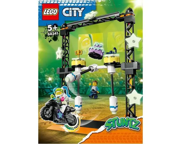 Lego City - Provocarea de cascadorii cu daramare 5 ani+ (60341)