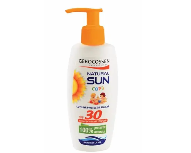 Lotiune cu Protectie Solara pentru Copii SPF30 Gerocossen Natural Sun, 200 ml