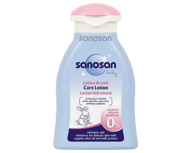 Lotiune de Ingrijire pentru Bebelusi - Sanosan Care Lotion, 100 ml