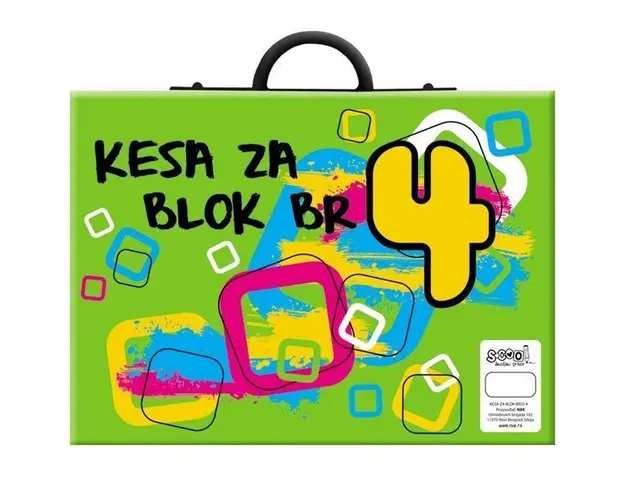 Mapa pentru bloc desen, 40x30 cm, 7Toys
