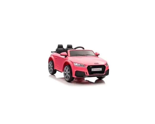 Masina electrica pentru copii, Audi TTRS Roz, 2 motoare, 3 viteze, greutate maxima admisa 30 kg