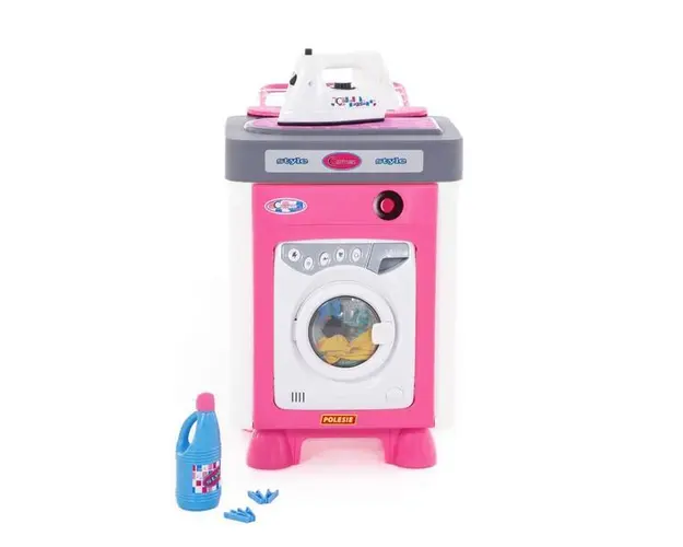 Masina spalat + fier calcat - Carmen, 31x45x60 cm, 7Toys