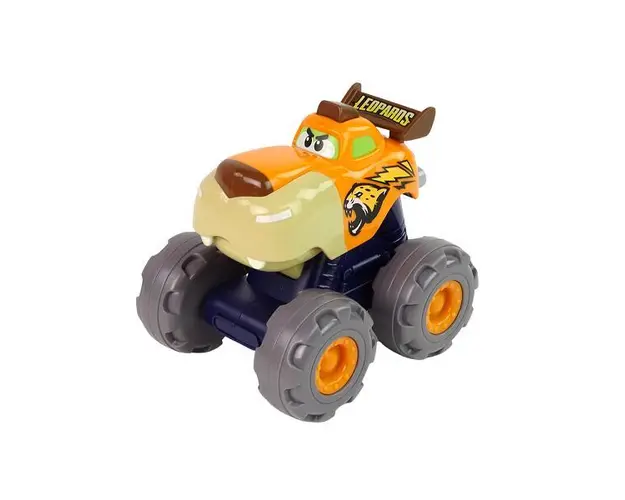Masinuta Monster Truck, Leopardul infuriat Hola Toys