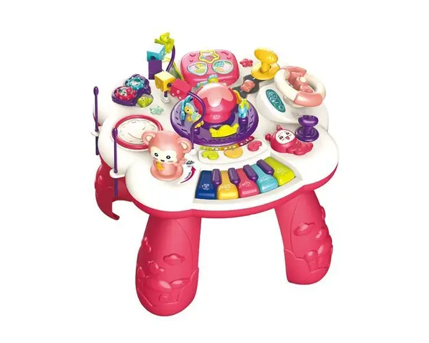 Masuta activitati pentru bebelusi Fun Roz