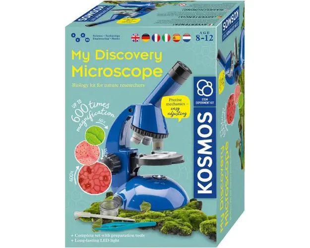 Microscop pentru copii. My Discovery 600x