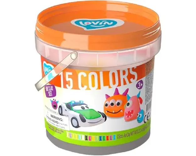 Monsters Company - Set Air Clay 15 Culori Lovin