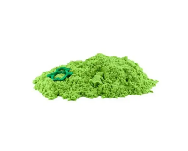 Nisip kinetic 1Kg - Verde, 7Toys