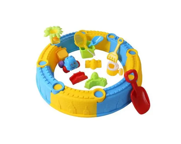 Nisipar pentru copii 19 piese Happy Summer