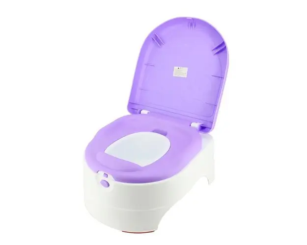 Olita cu capac si scaun pentru fetite