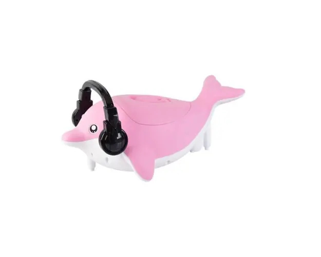 Olita muzicala pentru copii Delfin Roz - Bebeking