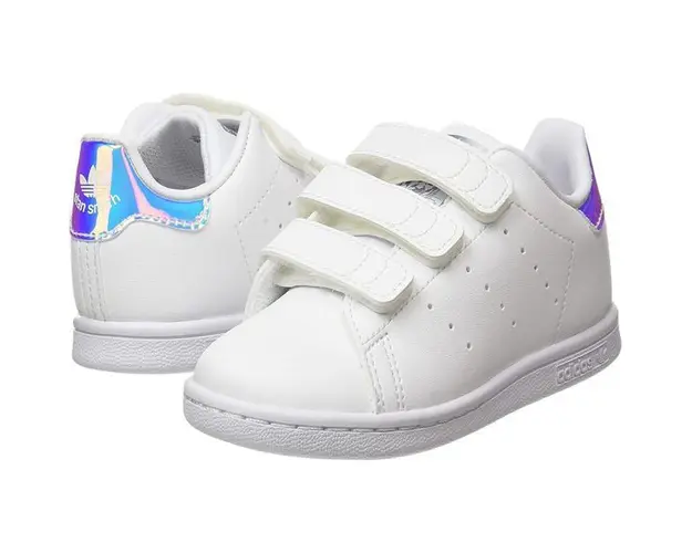 Pantofi sport copii Adidas Originals Stan Smith, Alb, 34 EU