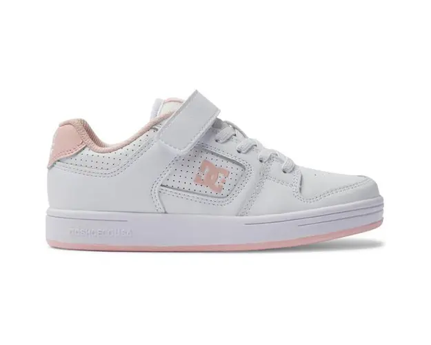 Pantofi sport copii DC Shoes Manteca 4 V Shoe Wpn ADGS100100-WPN, 30.5, Alb