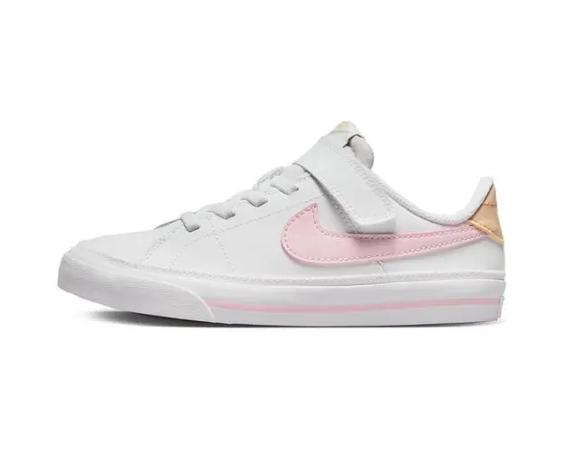 Pantofi sport copii Nike Court Legacy DA5382-115, 17, Alb