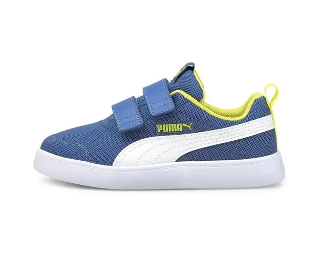 Pantofi sport copii Puma Courtflex V2 Mesh 37175807, 30, Albastru