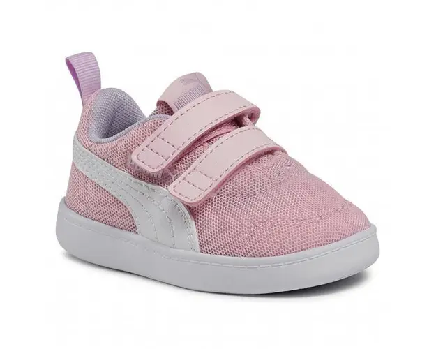 Pantofi sport copii Puma Courtflex V2 Mesh V Inf 37175908, 27, Roz