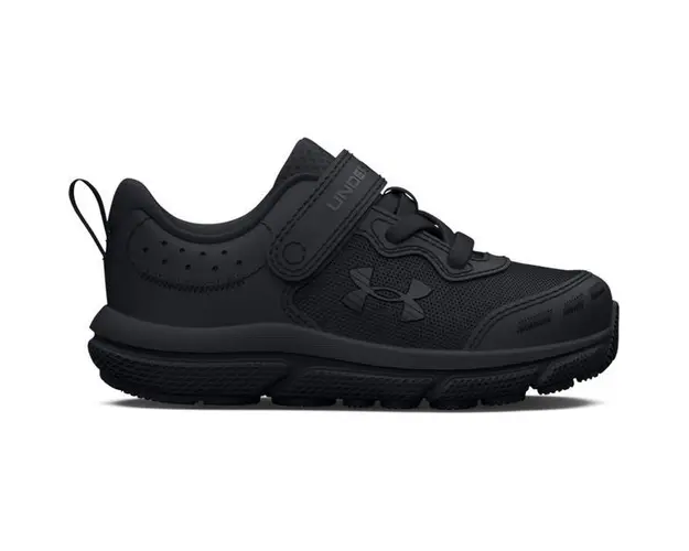Pantofi sport copii Under Armour Assert 10 AC TD &#039;Triple Black&#039; 3026184-002, 23.5, Negru