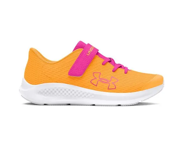 Pantofi sport copii Under Armour Gps Pursuit 3 Bl Ac 3026714-800, 32, Portocaliu