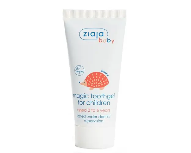 Pasta de Dinti Magica cu Fluor, 2-6 ani - Ziaja Baby Magic Toothgel For Children, 50 ml