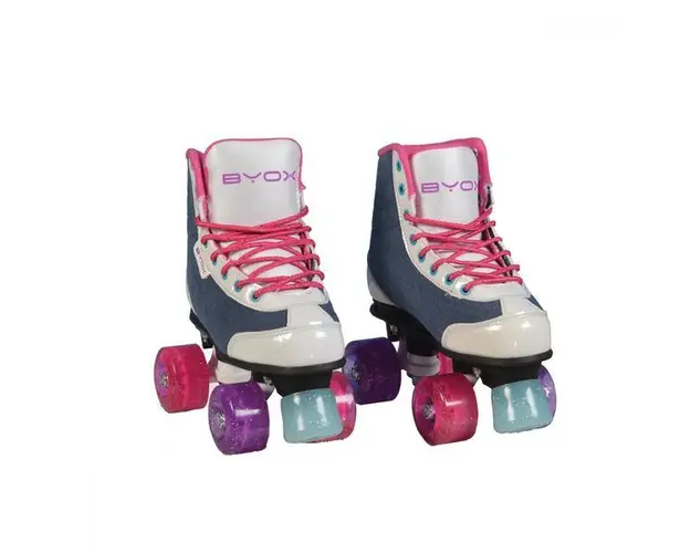 Patine cu rotile pentru fetite Denim XL 38-39