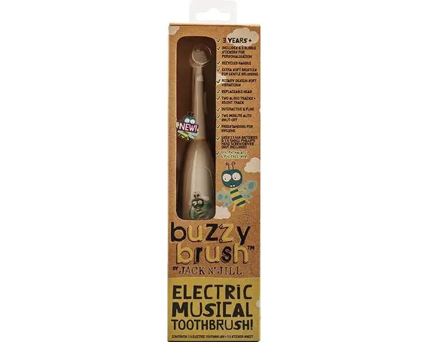 Periuta de Dinti Electrica Muzicala Buzzy Brush Jack n'Jill, 1 buc