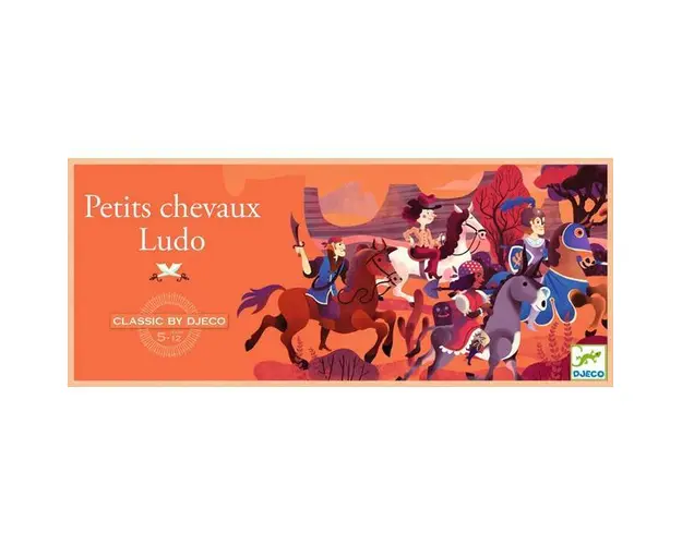 Petits chevaux Ludo. Joc clasic
