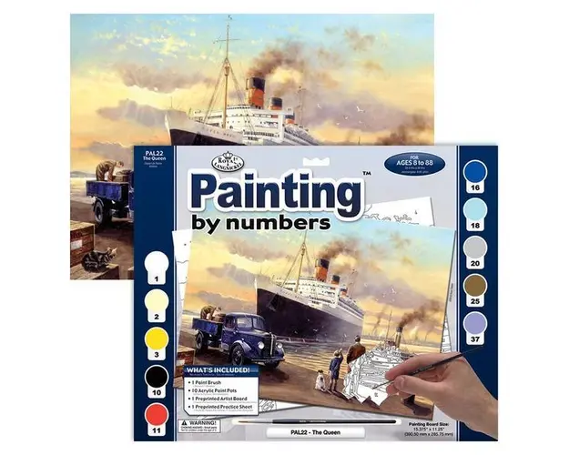Pictura pe numere avansati mare - Vapor