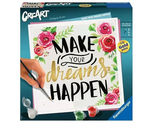 Pictura pe numere. Make your dreams happen