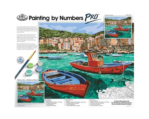 Pictura pe numere master Laguna