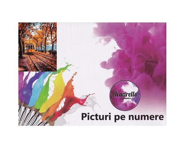Pictura pe numere: Toamna in Bucuresti