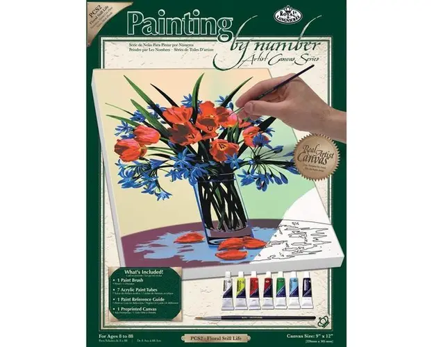 Pictura pe panza 23x31x2 5 cm - stil floral